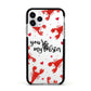 Youre My Lobster Apple iPhone 11 Pro in Silver with Black Impact Case
