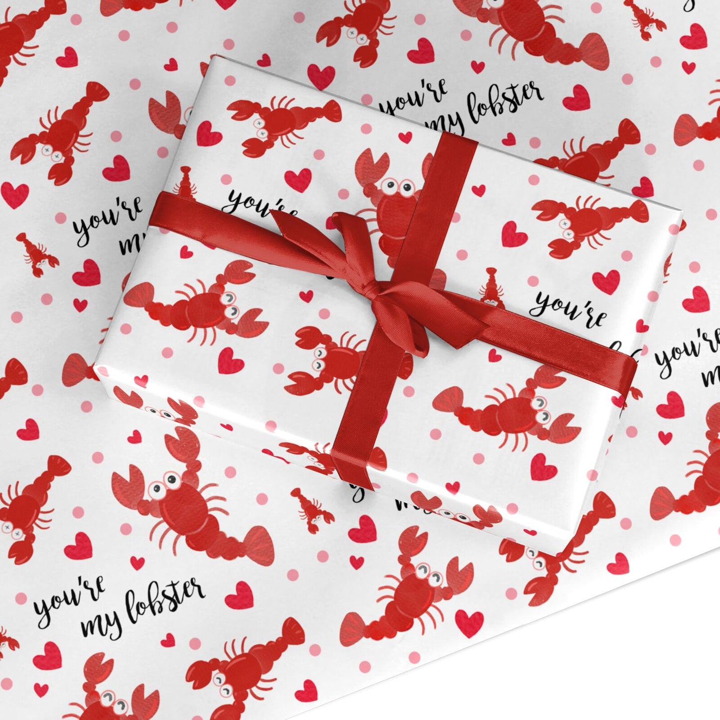 Youre My Lobster Custom Wrapping Paper