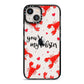 Youre My Lobster iPhone 13 Black Impact Case on Silver phone