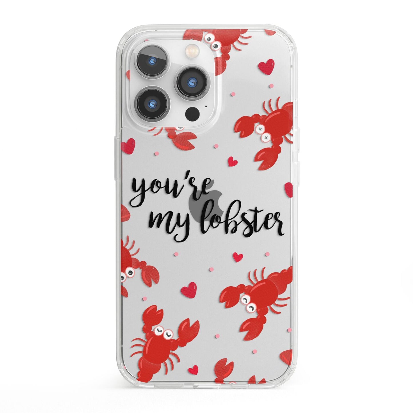 Youre My Lobster iPhone 13 Pro Clear Bumper Case