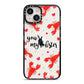 Youre My Lobster iPhone 14 Black Impact Case on Silver phone