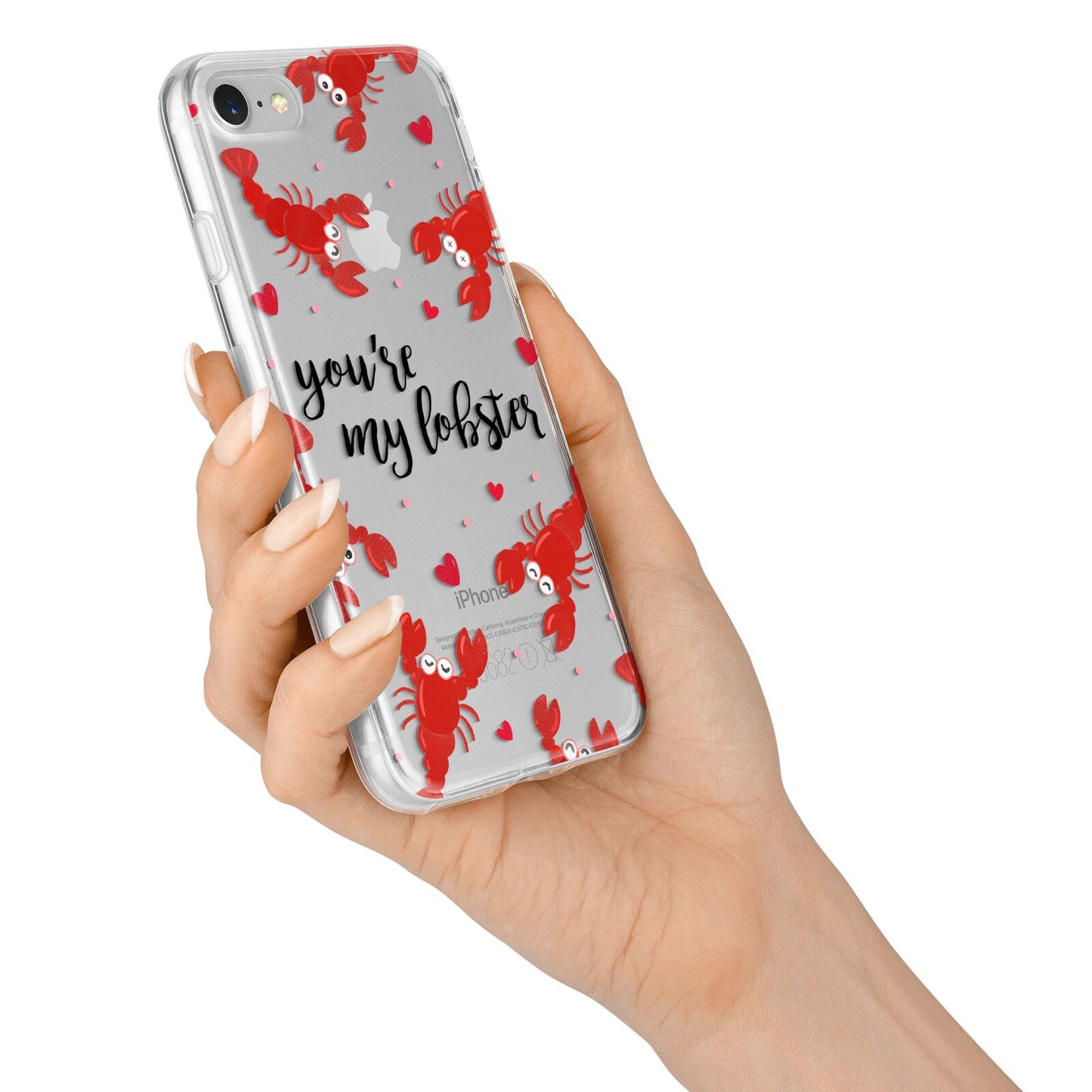 Youre My Lobster iPhone 7 Bumper Case on Silver iPhone Alternative Image