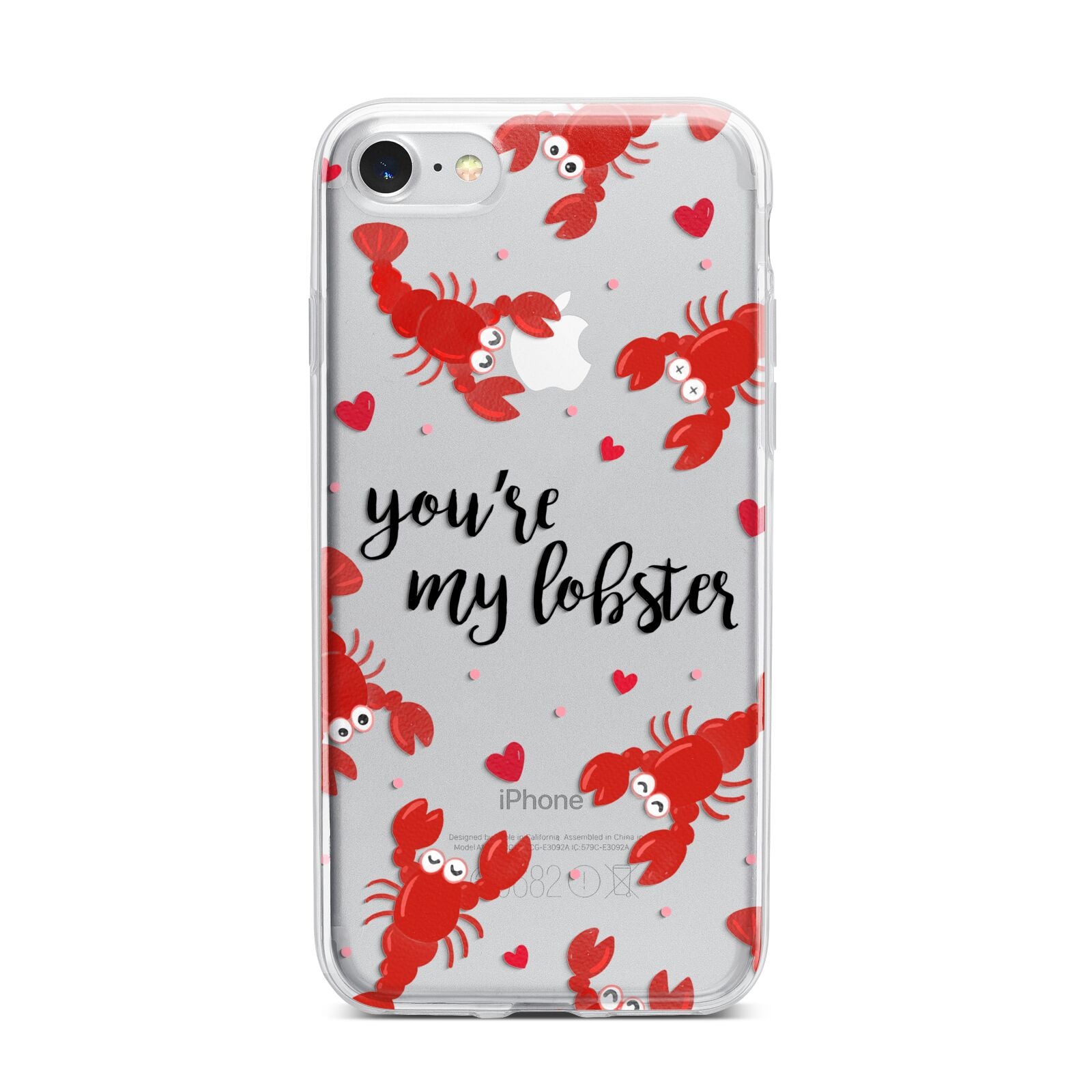 Youre My Lobster iPhone 7 Bumper Case on Silver iPhone