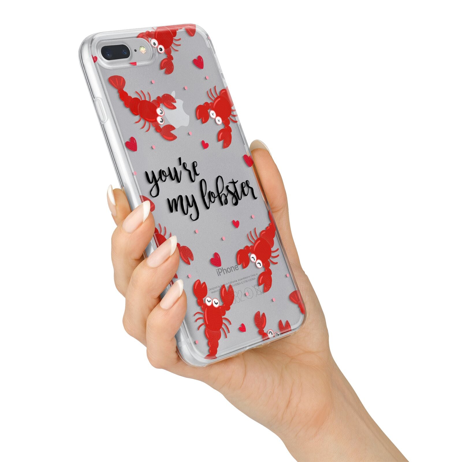 Youre My Lobster iPhone 7 Plus Bumper Case on Silver iPhone Alternative Image