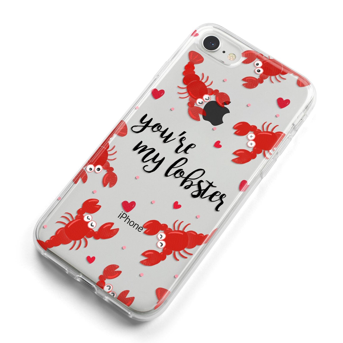 Youre My Lobster iPhone 8 Bumper Case on Silver iPhone Alternative Image