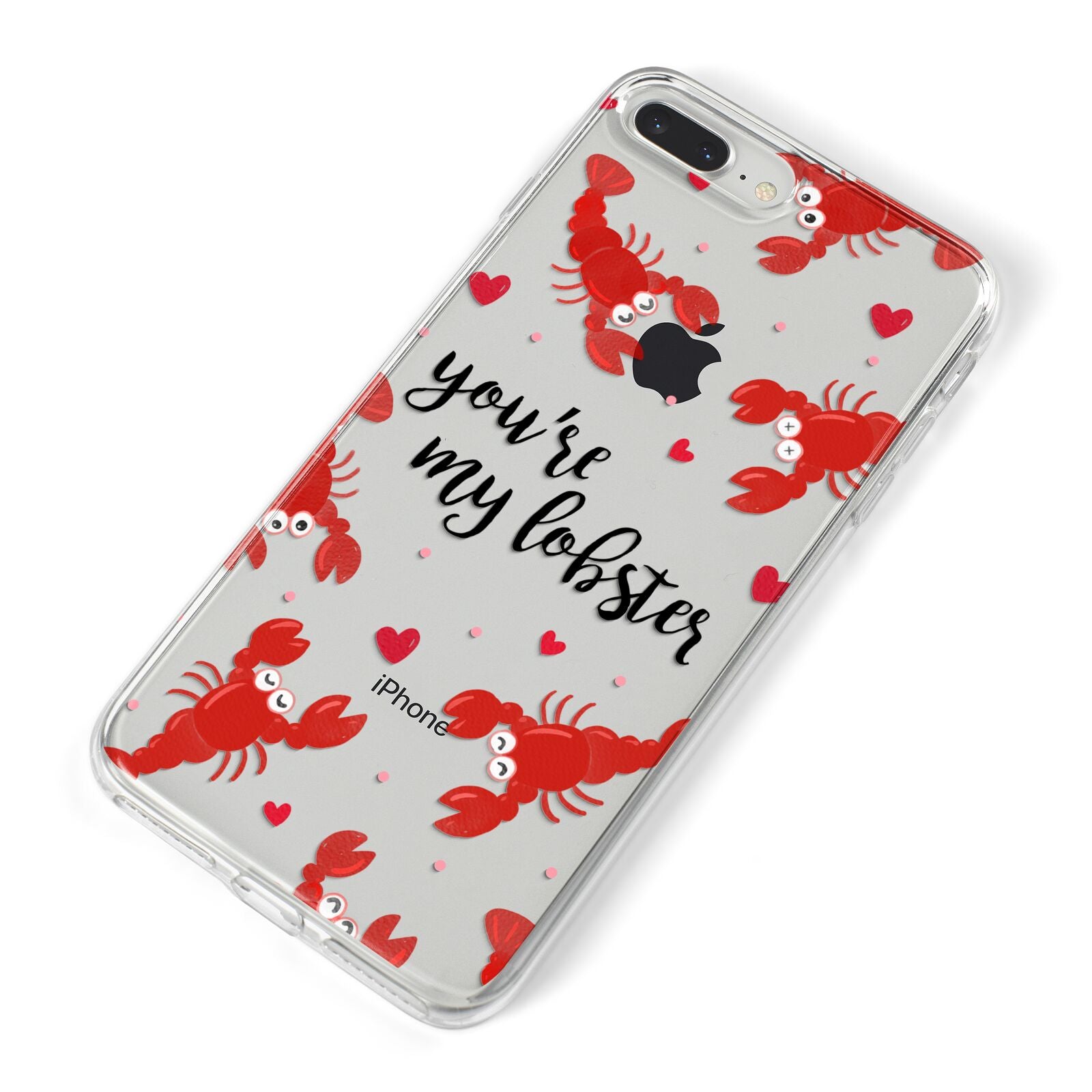 Youre My Lobster iPhone 8 Plus Bumper Case on Silver iPhone Alternative Image