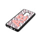 Zebra Initials Lotus Saffiano Leather Samsung S9 Plus Case Side Angle