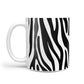 Zebra Print 10oz Mug Alternative Image 1