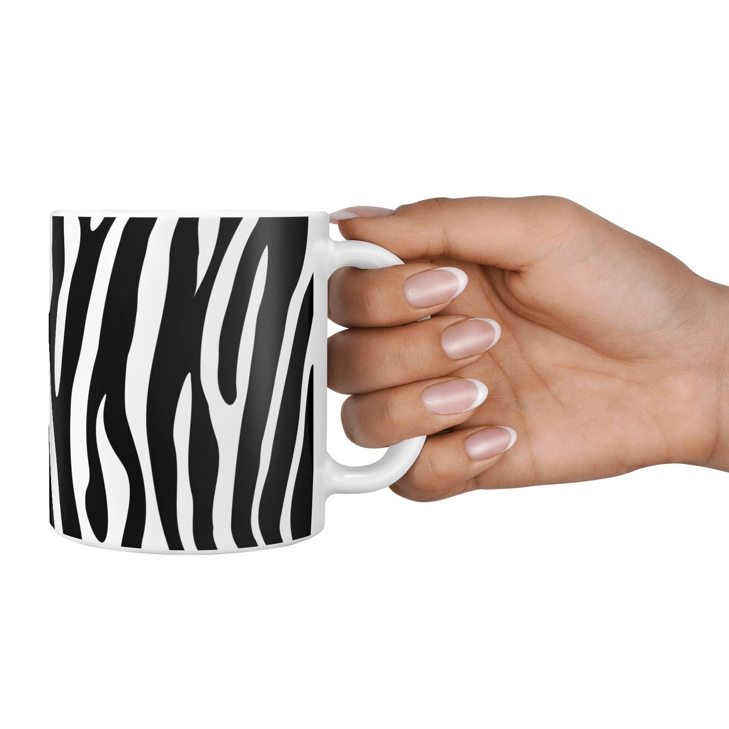 Zebra Print 10oz Mug Alternative Image 4