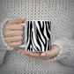 Zebra Print 10oz Mug Alternative Image 5