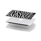 Zebra Print Apple MacBook Case in Detail