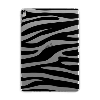 Zebra Print Apple iPad Silver Case