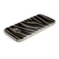 Zebra Print Samsung Galaxy Case Top Cutout