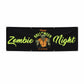 Zombie 6x2 Vinly Banner with Grommets