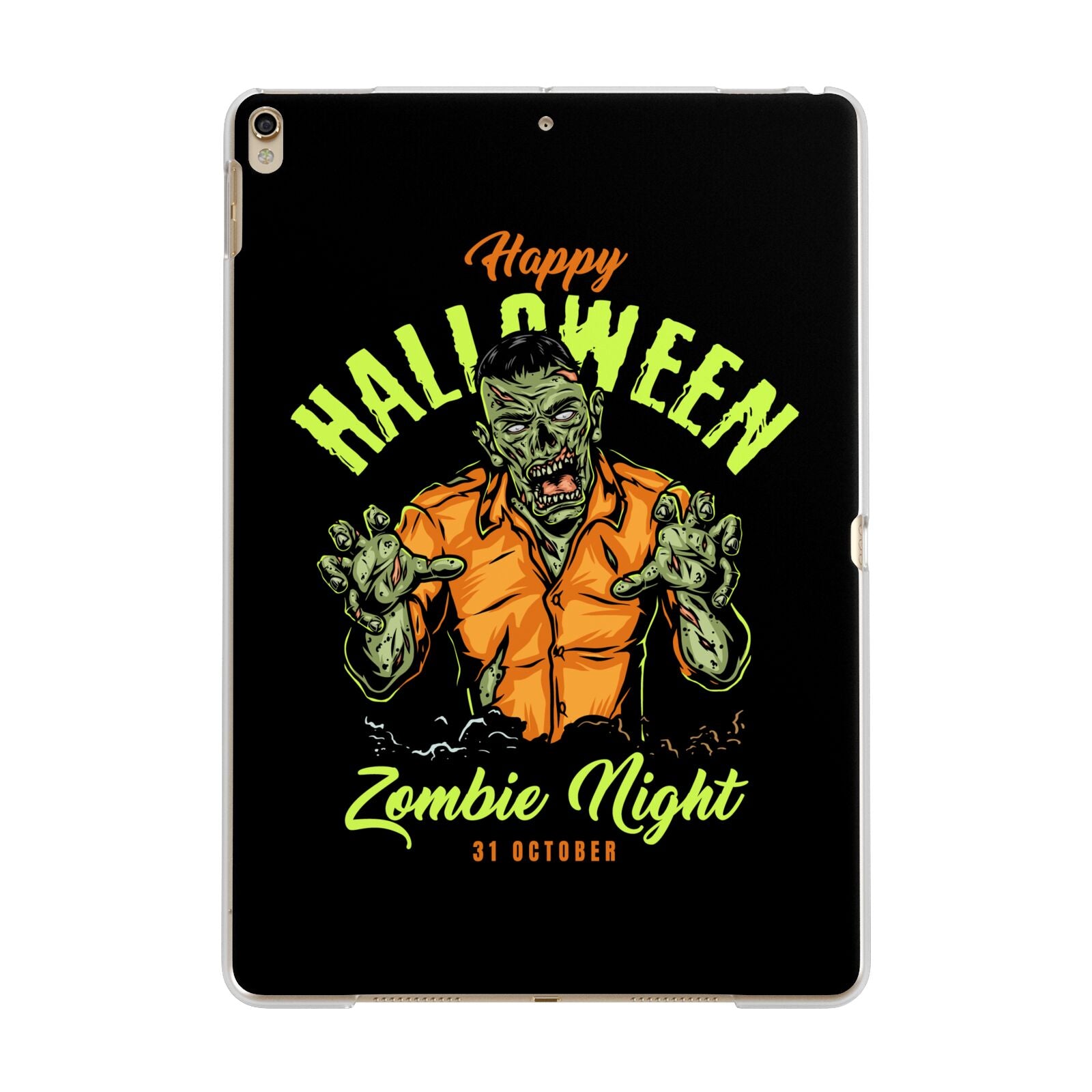 Zombie Apple iPad Gold Case