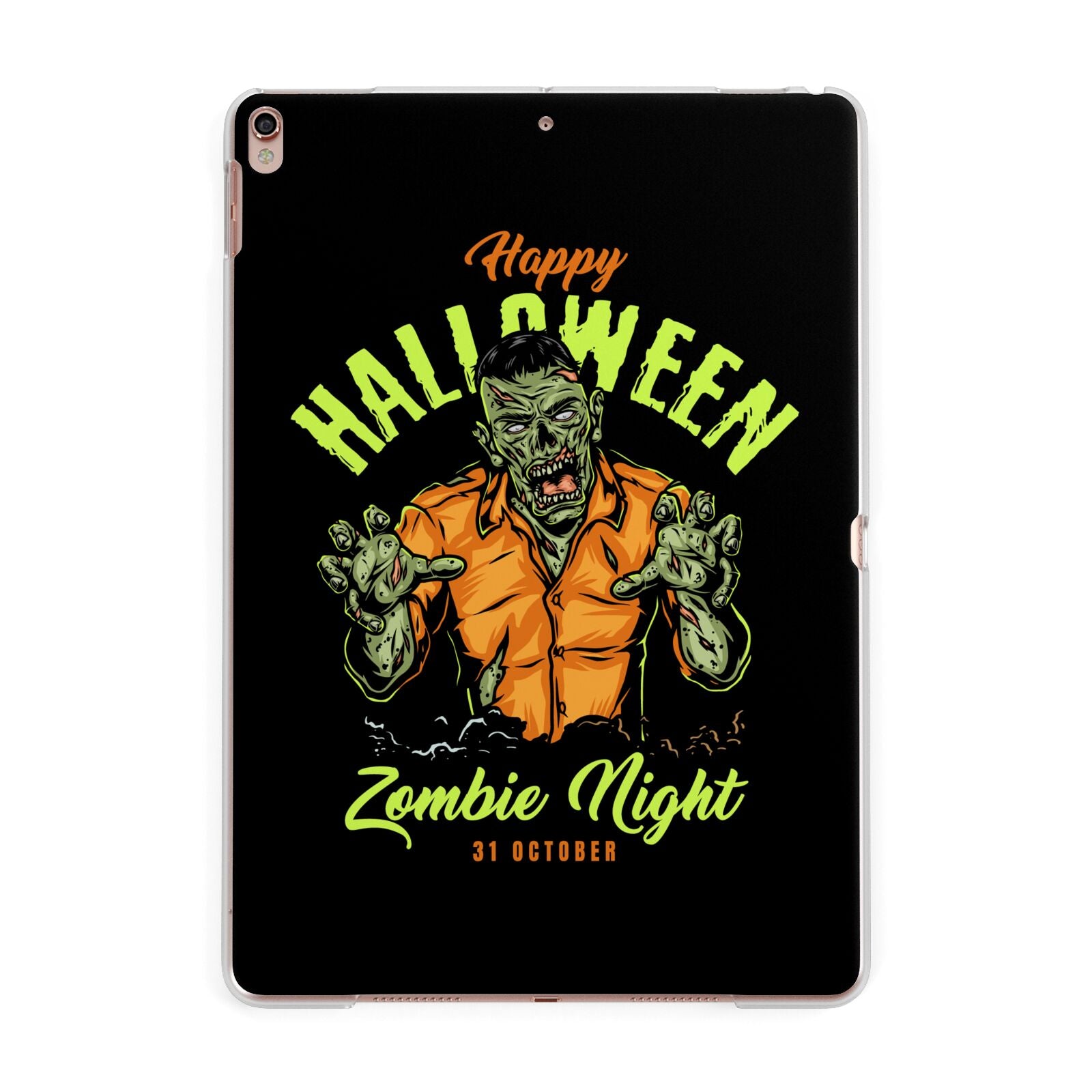 Zombie Apple iPad Rose Gold Case