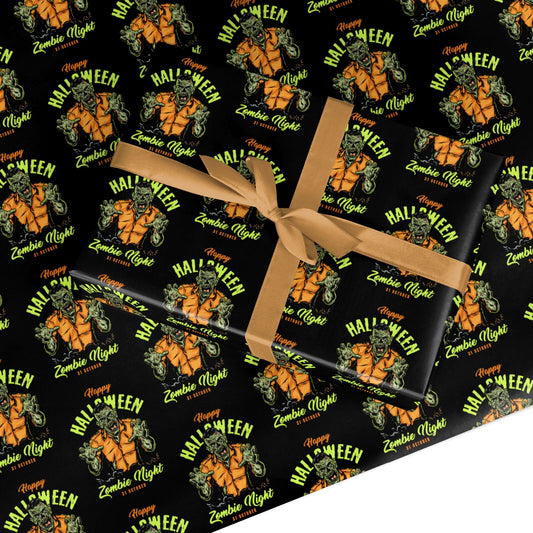 Zombie Custom Wrapping Paper