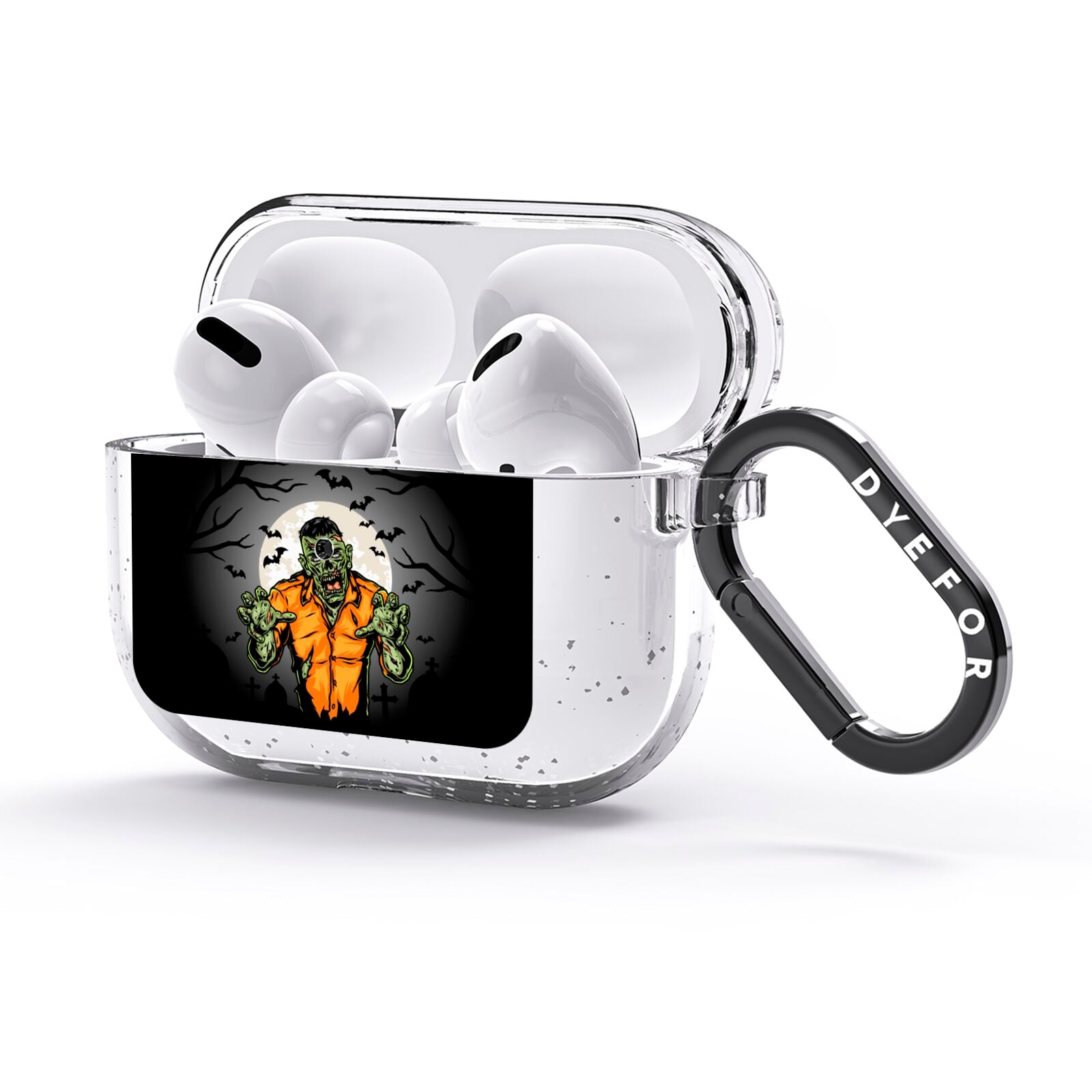 Zombie Night AirPods Glitter Case 3rd Gen Side Image