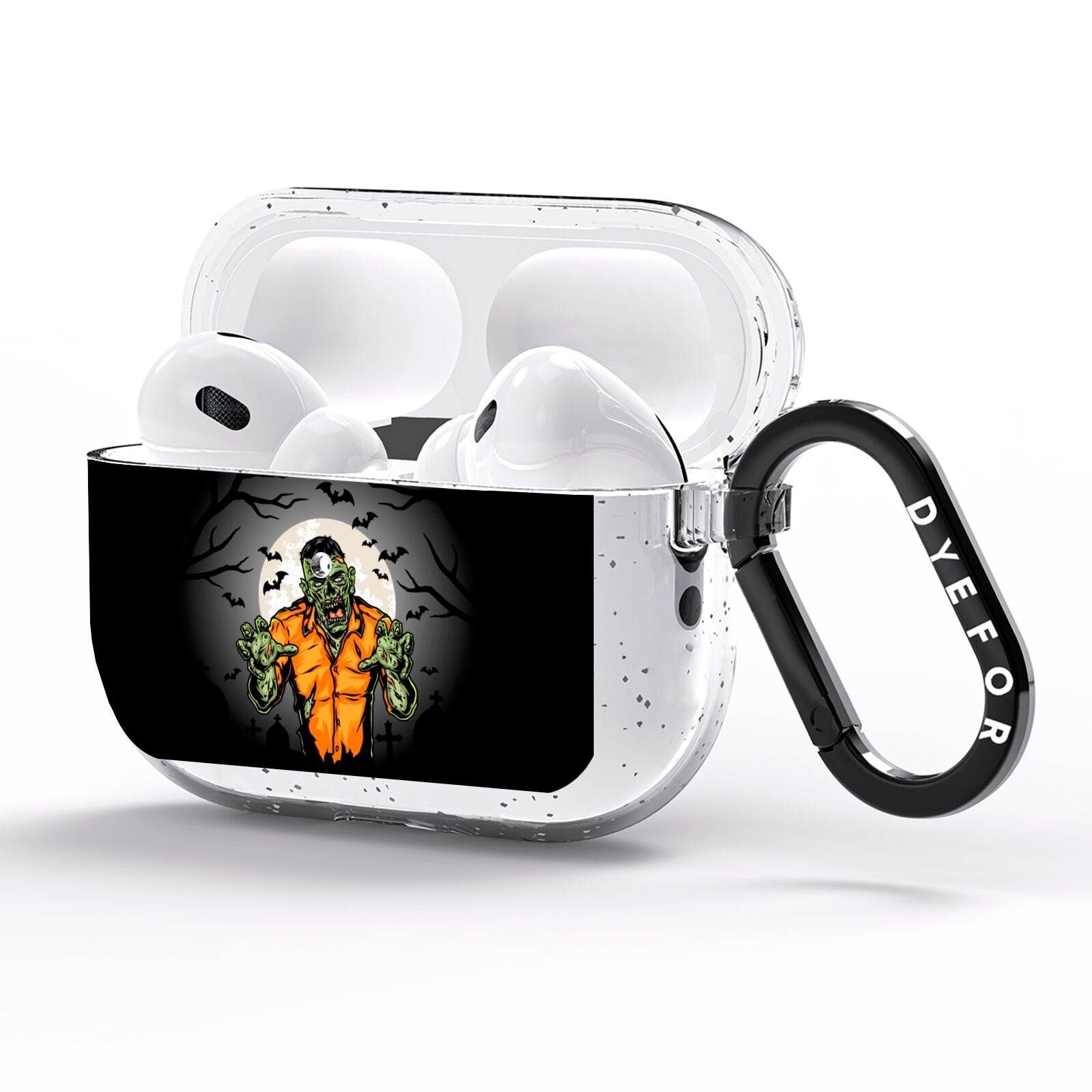 Zombie Night AirPods Pro Glitter Case Side Image