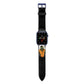 Zombie Night Apple Watch Strap with Blue Hardware