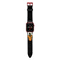 Zombie Night Apple Watch Strap with Red Hardware
