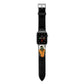 Zombie Night Apple Watch Strap with Silver Hardware