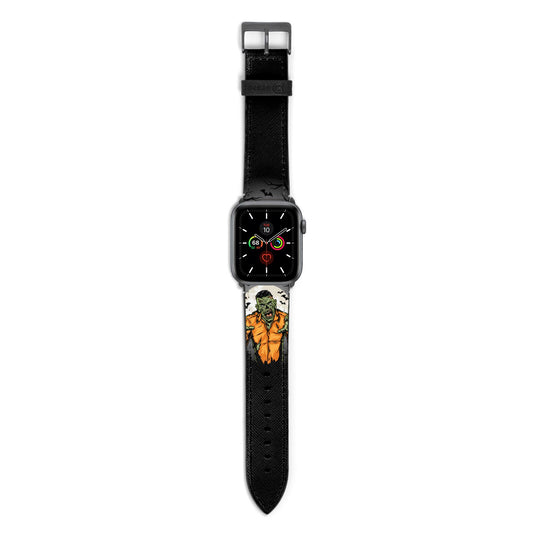 Zombie Night Apple Watch Strap with Space Grey Hardware