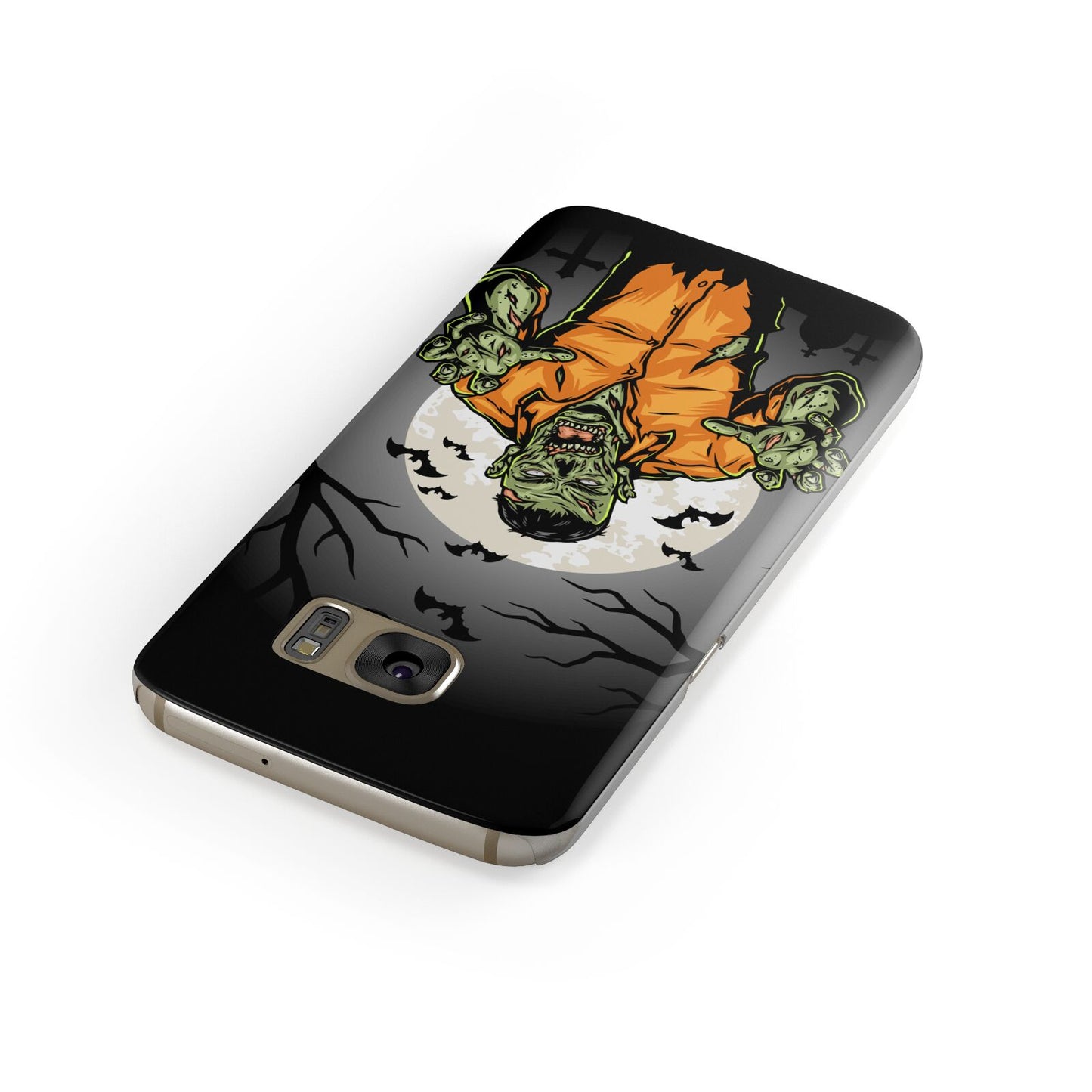 Zombie Night Samsung Galaxy Case Front Close Up