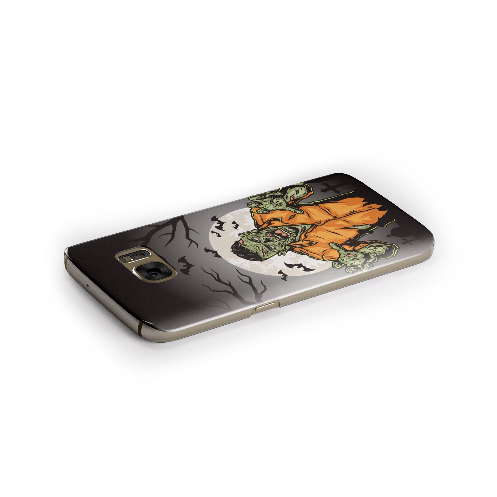 Zombie Night Samsung Galaxy Case Side Close Up