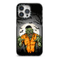 Zombie Night iPhone 14 Pro Max Black Impact Case on Silver phone