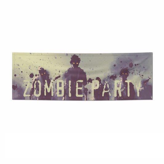 Zombie Party Halloween 6x2 Paper Banner