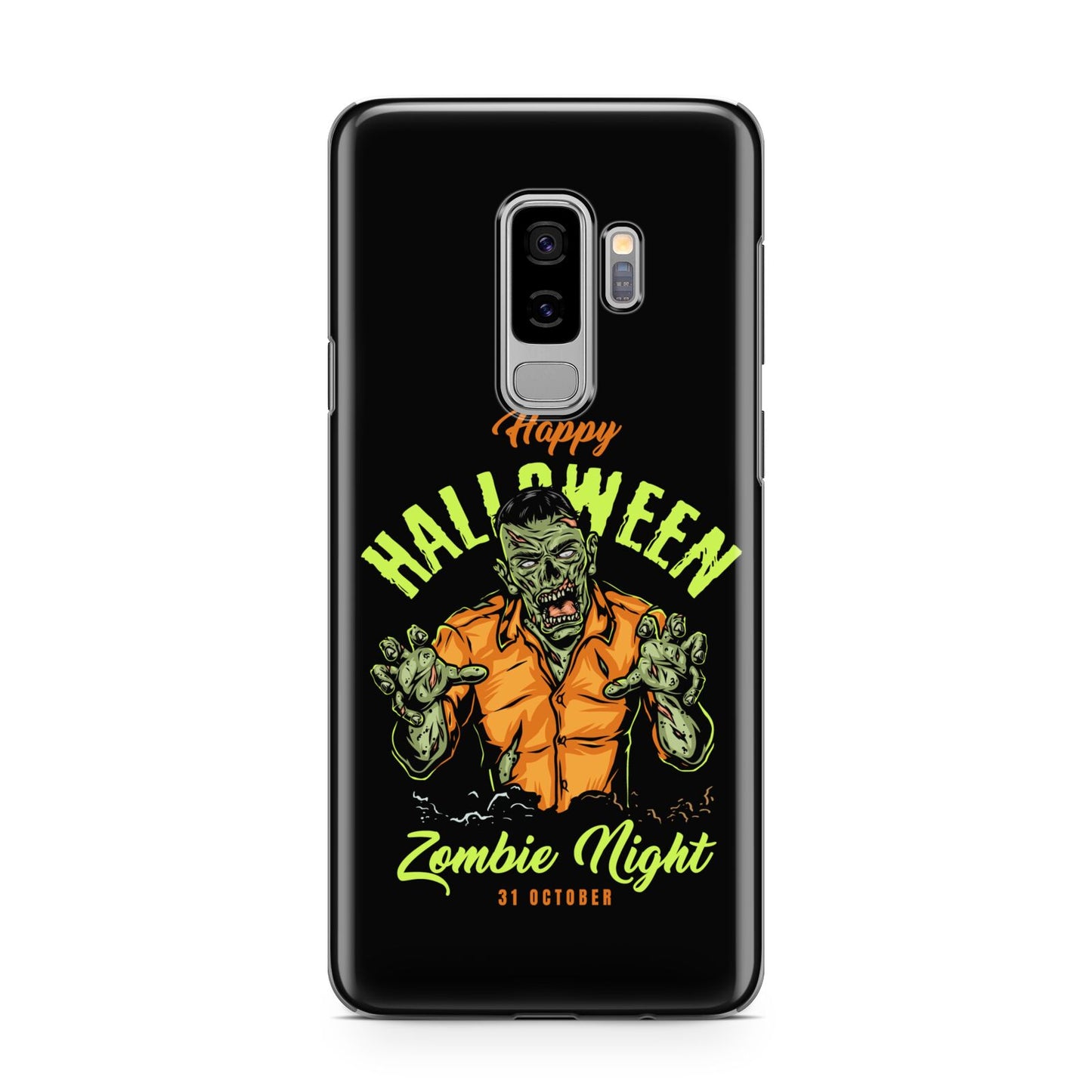 Zombie Samsung Galaxy S9 Plus Case on Silver phone