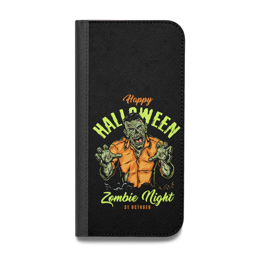 Zombie Vegan Leather Flip iPhone Case