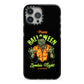 Zombie iPhone 13 Pro Max Black Impact Case on Silver phone