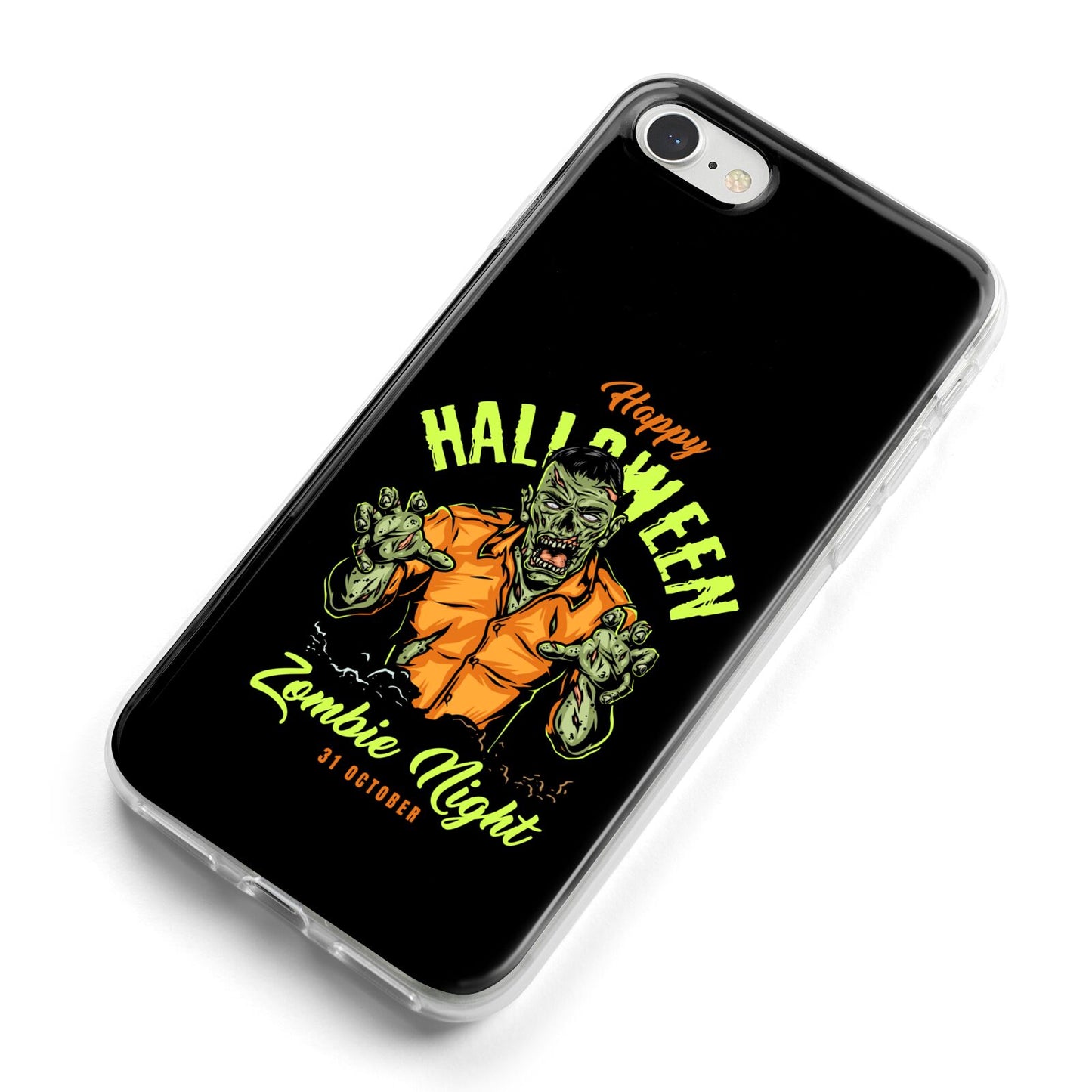 Zombie iPhone 8 Bumper Case on Silver iPhone Alternative Image