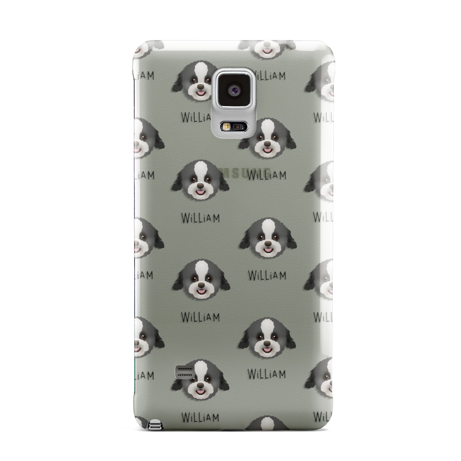 Zuchon Icon with Name Samsung Galaxy Note 4 Case