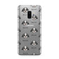 Zuchon Icon with Name Samsung Galaxy S9 Plus Case on Silver phone