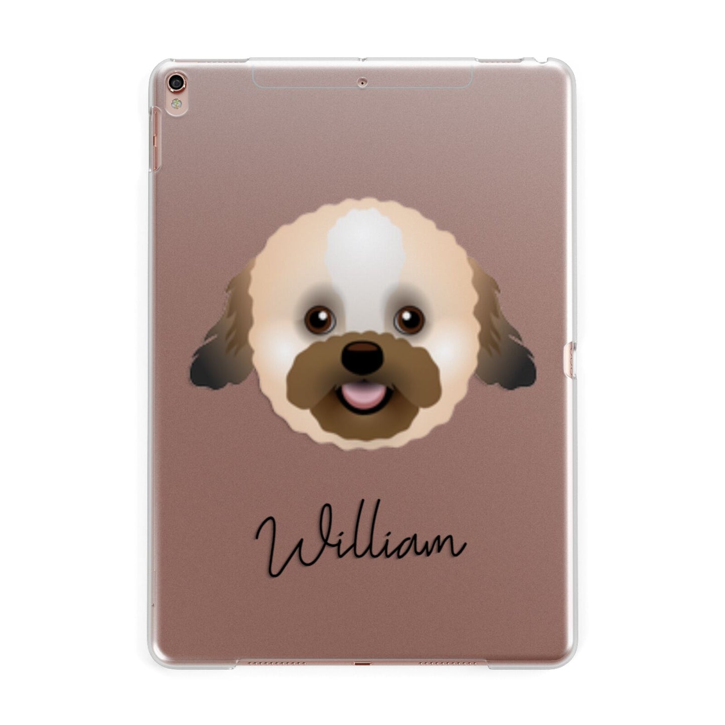 Zuchon Personalised Apple iPad Rose Gold Case