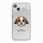 Zuchon Personalised iPhone 13 TPU Impact Case with Pink Edges