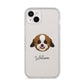 Zuchon Personalised iPhone 14 Plus Clear Tough Case Starlight
