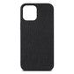 Blank iPhone 12 Pro Max Pebble Leather Black