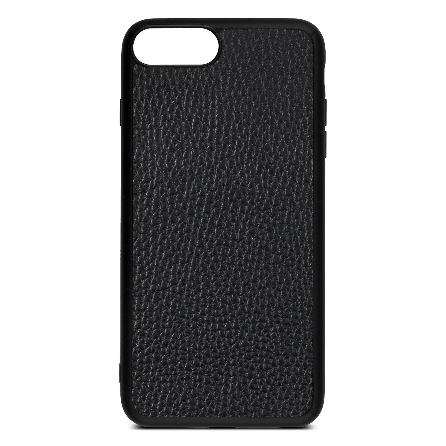 Blank iPhone 8 Plus Pebble Leather Black