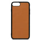 Blank iPhone 8 Plus Tan Pebble Leather Case
