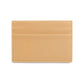 Blank Personalised Caramel Smooth Leather Card Holder
