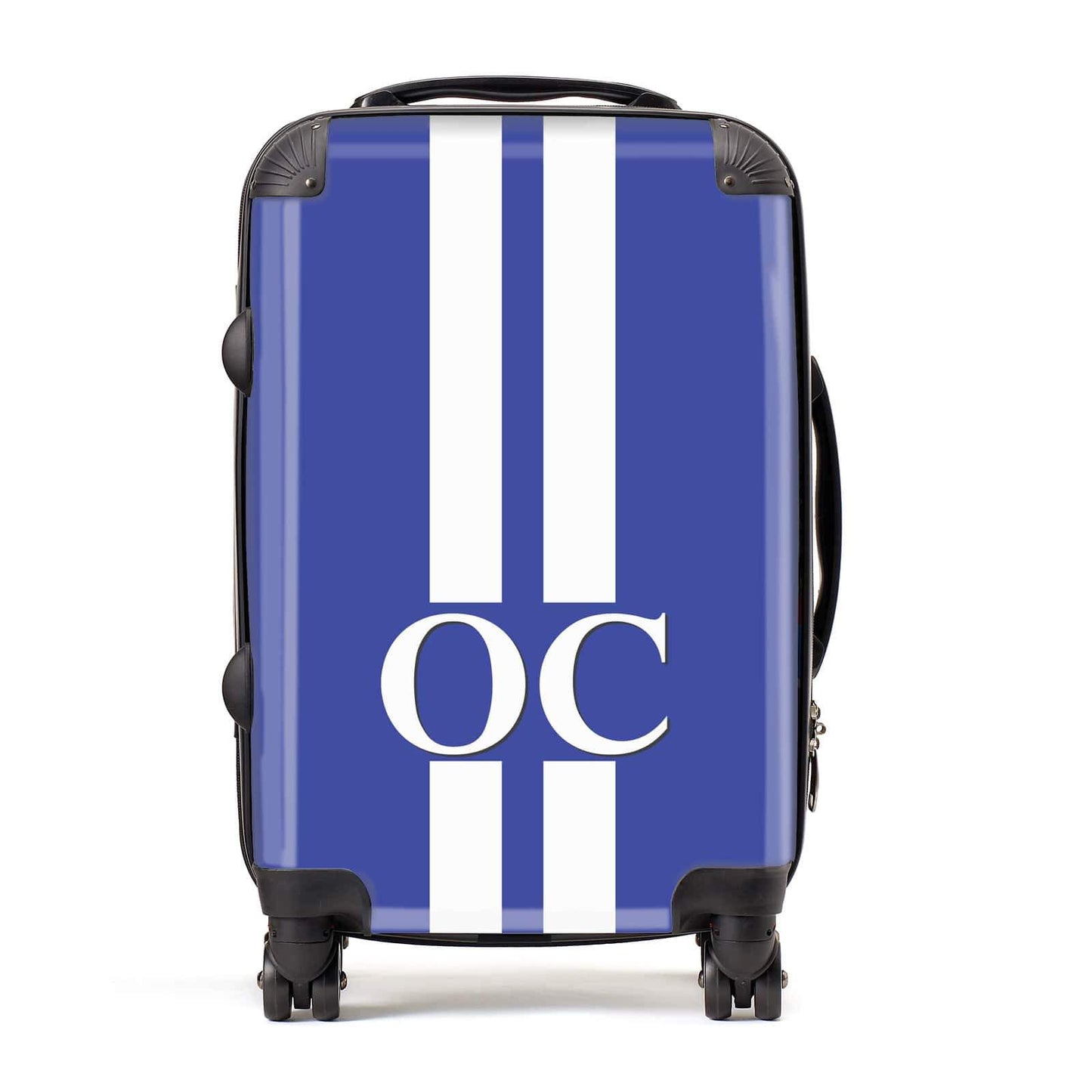 Blue Personalised Initials Suitcase