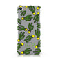Personalised Cactus Clear Initials Custom Apple iPhone Case