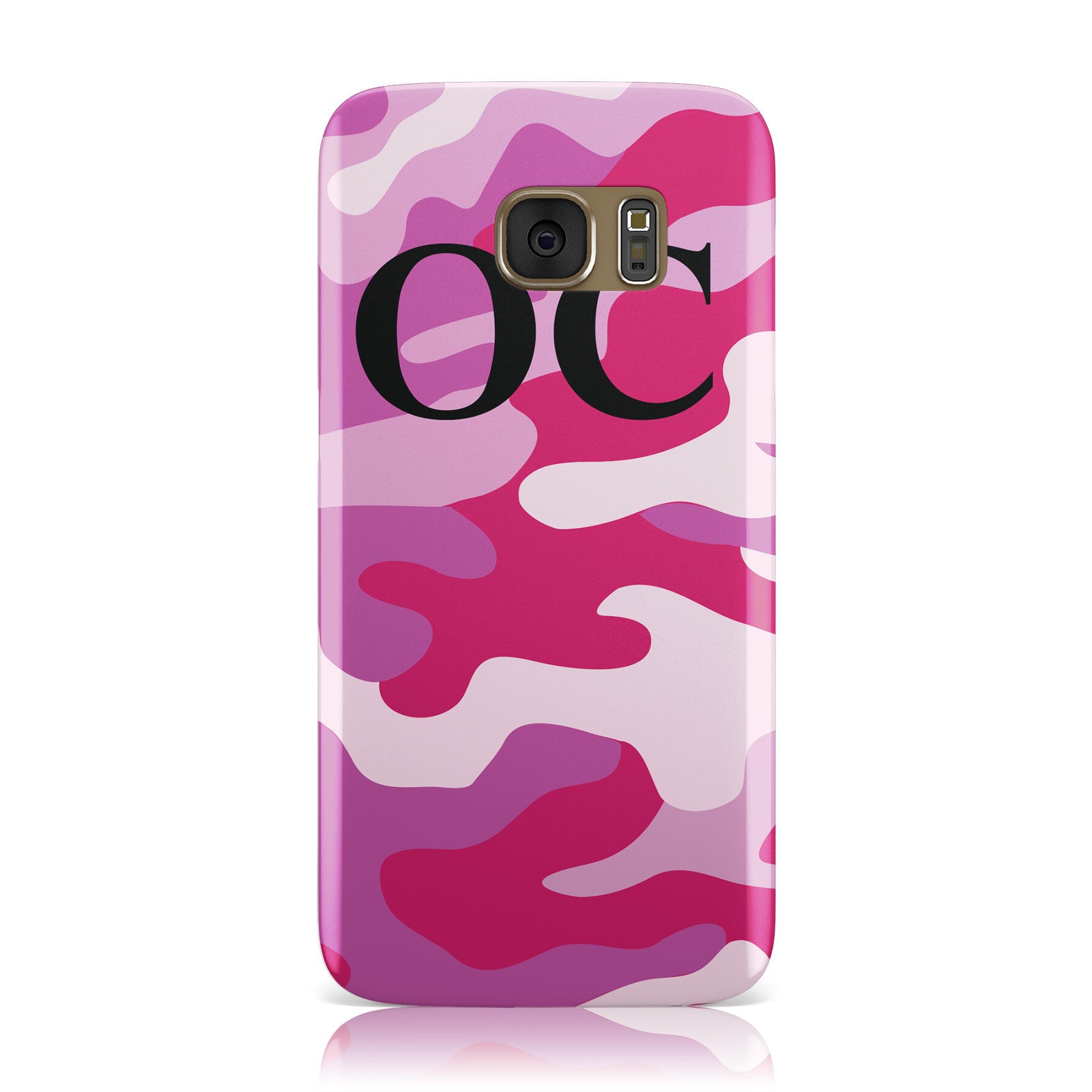 Camouflage Personalised Samsung Galaxy Case
