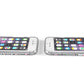 Personalised Caravan Transparent Initials Apple iPhone Case Ports Cutout