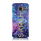 Personalised Clear Name Cutout Space Nebula Custom Samsung Galaxy Case