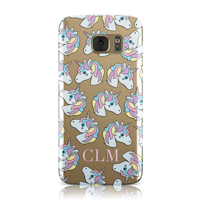 Cute Unicorn Personalised Samsung Galaxy Case
